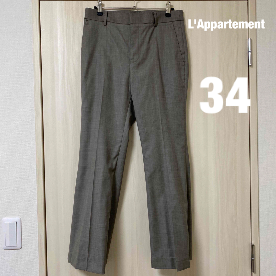 L'Appartement DEUXIEME CLASSE - アパルトモン Guabello Semi Flare パンツ 34の通販 by