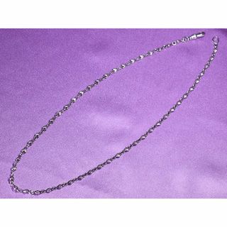 Loree Rodkin - +LR TINY HEART CROSS LINK CHAIN SV 49cm