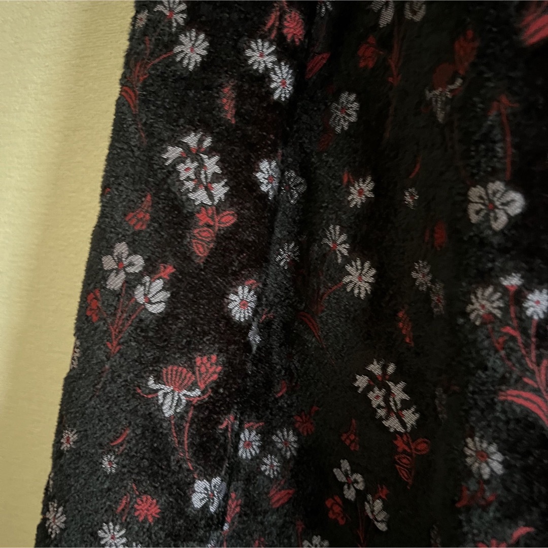 mame(マメ)のMame Kurogouchiマメ クロゴウチ花柄ジャガードスカートblack レディースのスカート(ロングスカート)の商品写真