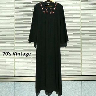 ビームスボーイ(BEAMS BOY)の【70'S・Vintage】INDIAN COTTON LONG DRESS(ロングワンピース/マキシワンピース)