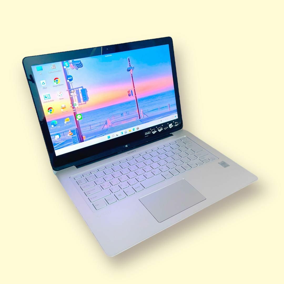 SONY - SSD⭐️VAIO✨カメラ付き ノートパソコン✨タブレット