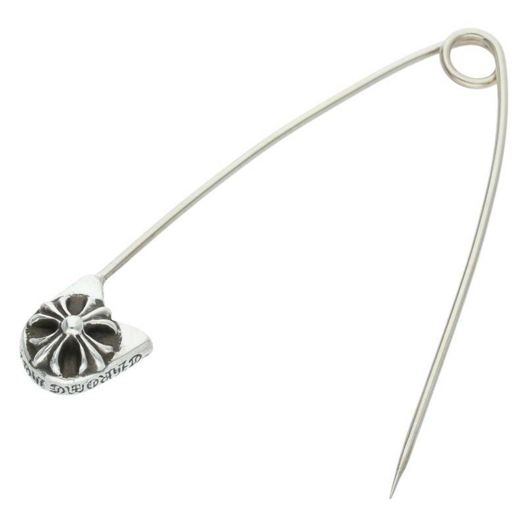 クロムハーツ SAFETY PIN LG/ラージセーフティピン シルバーネックレス
