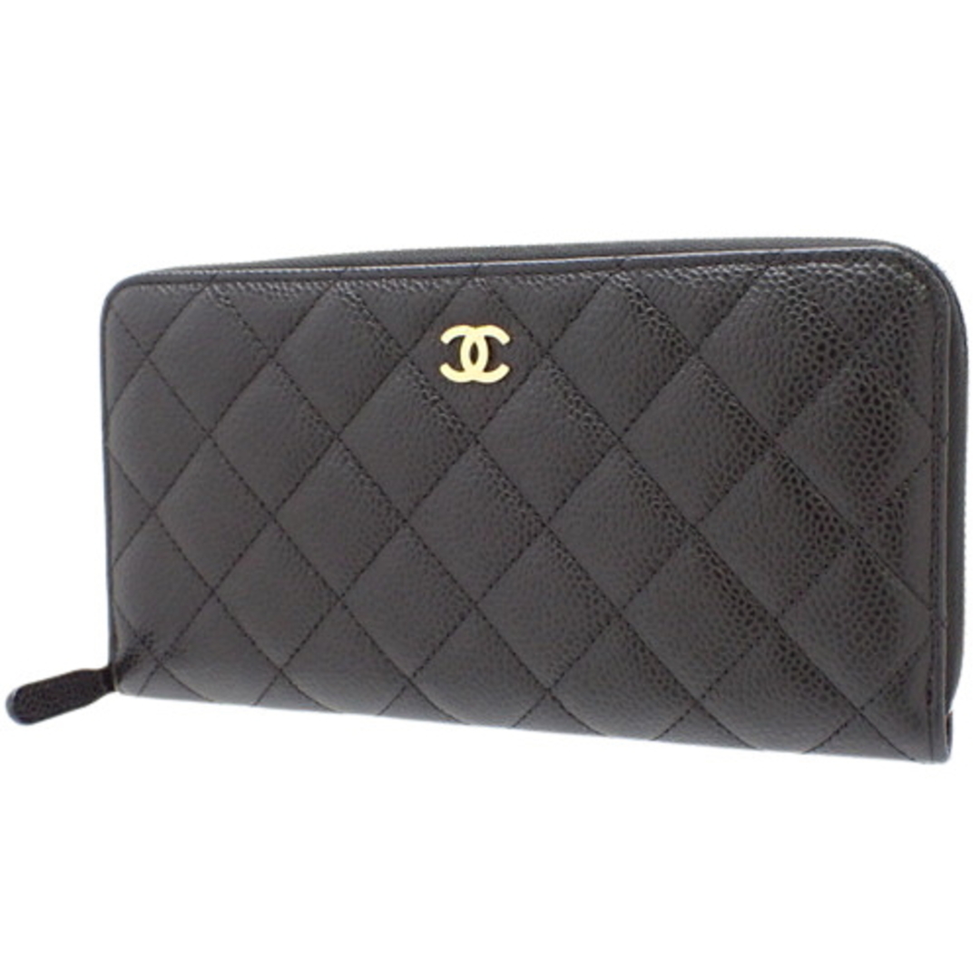 シャネル CHANEL 長財布 ウォレット 黒系 01-23032101-F6