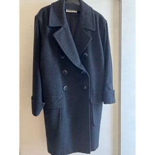 サンローラン(Saint Laurent)のイブ・サンローラン　チェスターコート9〜11号(表記36サイズ)(チェスターコート)