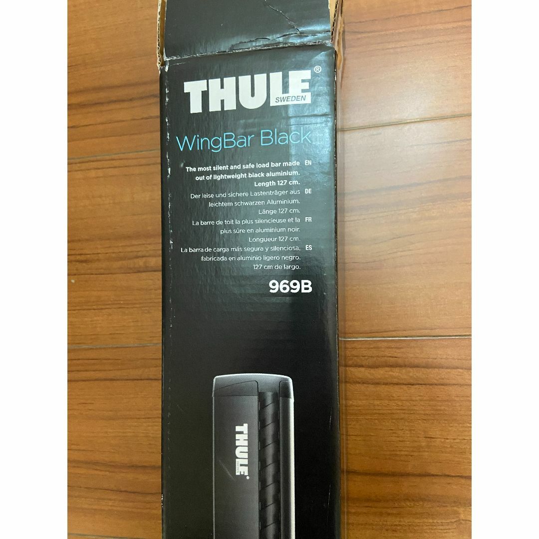 THULE(スーリー)のMJK2772様専用 THULE WingBar Black 969B 自動車/バイクの自動車(車外アクセサリ)の商品写真