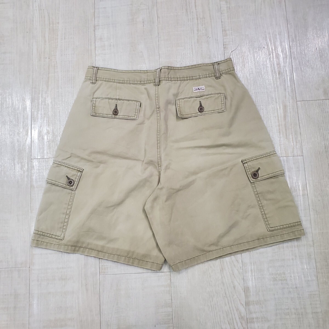 90s ポロ ラルフ ローレン カーゴ ショート パンツ ハーフパンツ 34