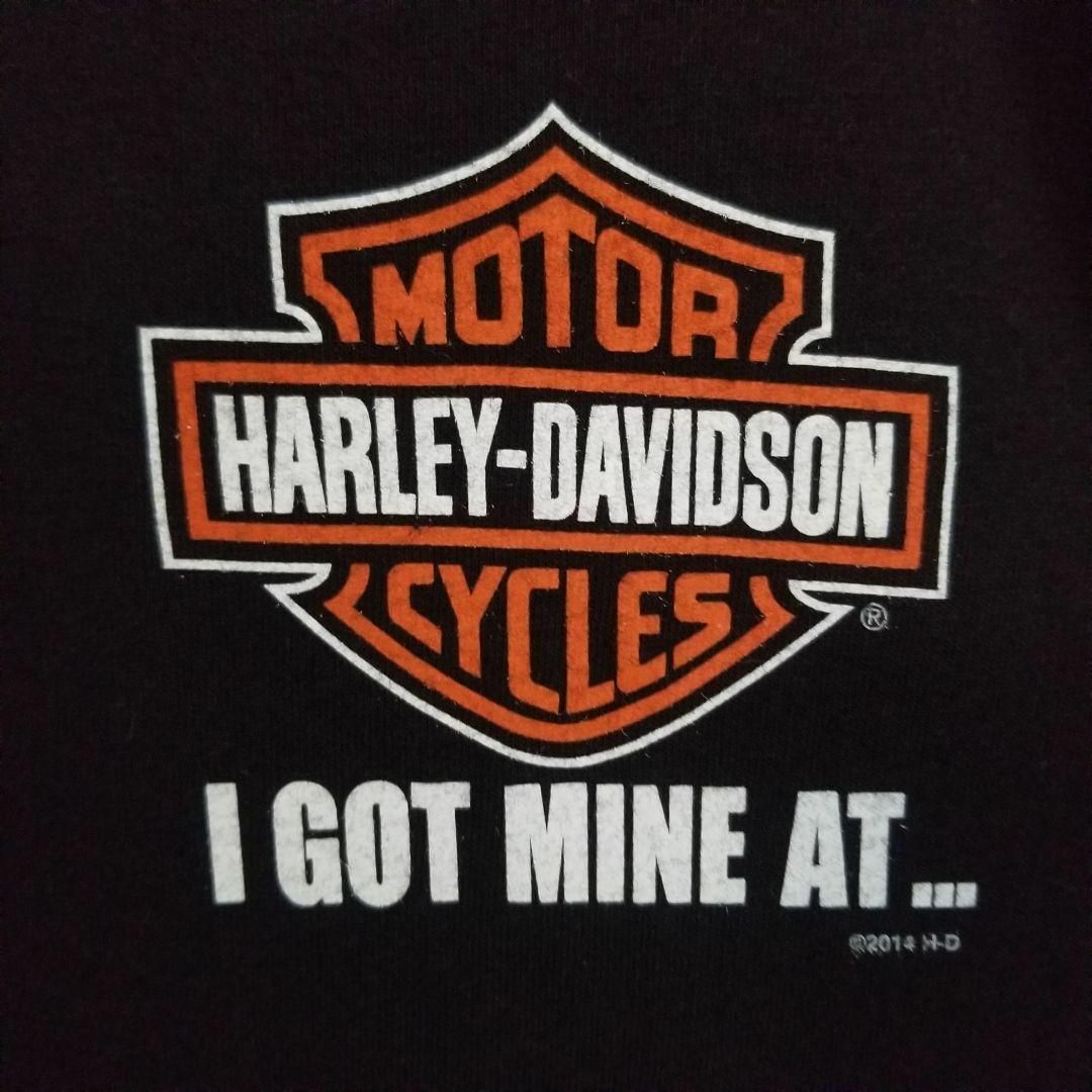 Harley Davidson(ハーレーダビッドソン)の2014s　Harley-Davidson  ハーレーダビットソン　Tシャツ メンズのトップス(Tシャツ/カットソー(半袖/袖なし))の商品写真