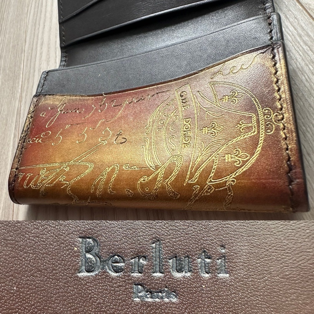 特注オーダー品 Berluti ベルルッティ インブイア 名刺入れ