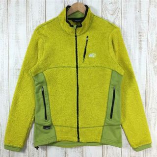 ミレー(MILLET)のMENs M  ミレー ハイパイル フリース ジャケット Hipile Fleece Jacket ポーラテック ハイロフト パワーストレッチ MILLET イエロー系(その他)