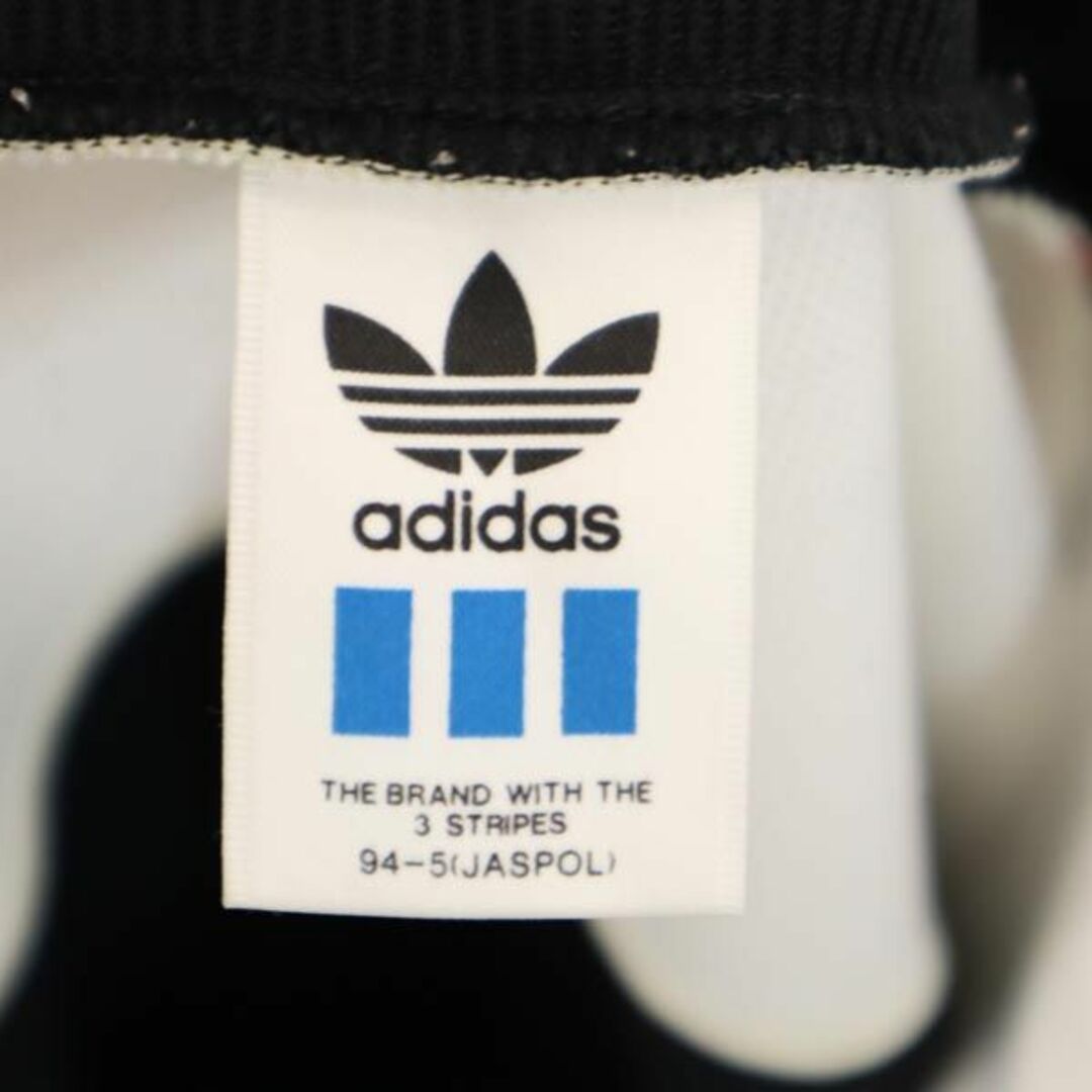 6658 adidasトラックジャケット デサント製ヴィンテージ ブラック L~