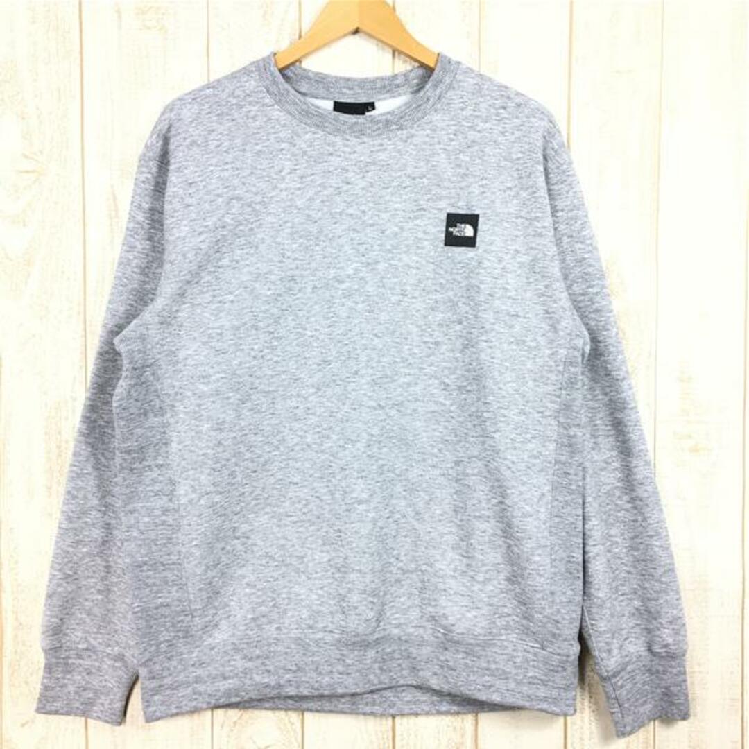 THE NORTH FACE - MENs L ノースフェイス スクエア ロゴ クルー Square ...