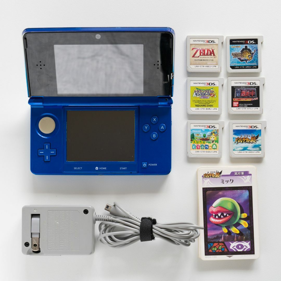 ニンテンドー3DS本体+ソフト6本セット-