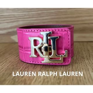 ラルフローレン(Ralph Lauren)のLAUREN ラルフローレン　ブレスレット　ピンク　米国購入　新品(ブレスレット/バングル)