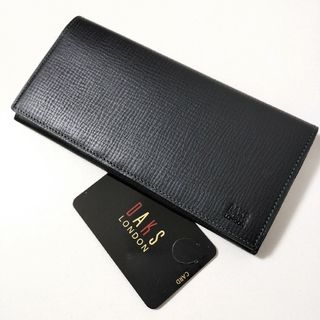 ダックス(DAKS)の【未使用】DAKS LONDON ダックスロンドン 二つ折り長財布 本革レザー(長財布)