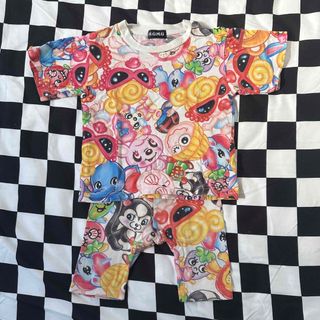 ヒステリックミニ(HYSTERIC MINI)のヒスミニ セットアップ 80 90(Ｔシャツ)