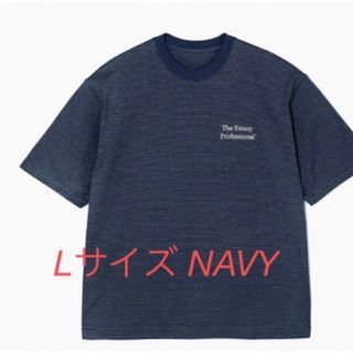 ENNOY エンノイ　23SS BORDER S/S TEE NAVY XL