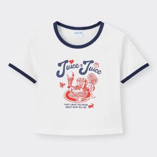 ジーユー(GU)のハロプロ ジーユー コラボ Juice=Juice Tシャツ size:S(Tシャツ(半袖/袖なし))