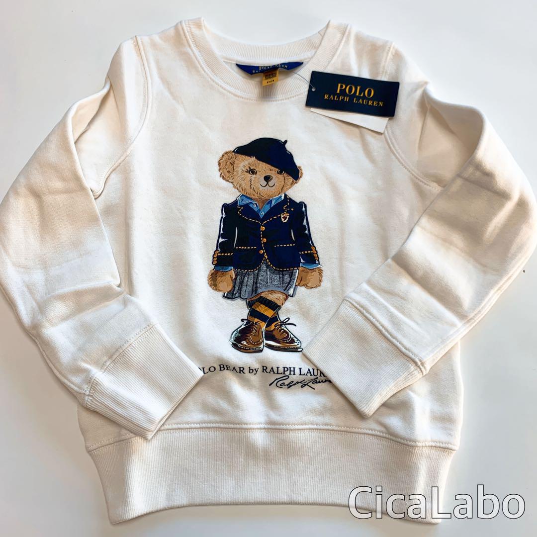 Ralph Lauren - 【新品】ラルフローレン ポロベア トレーナー ホワイト ...