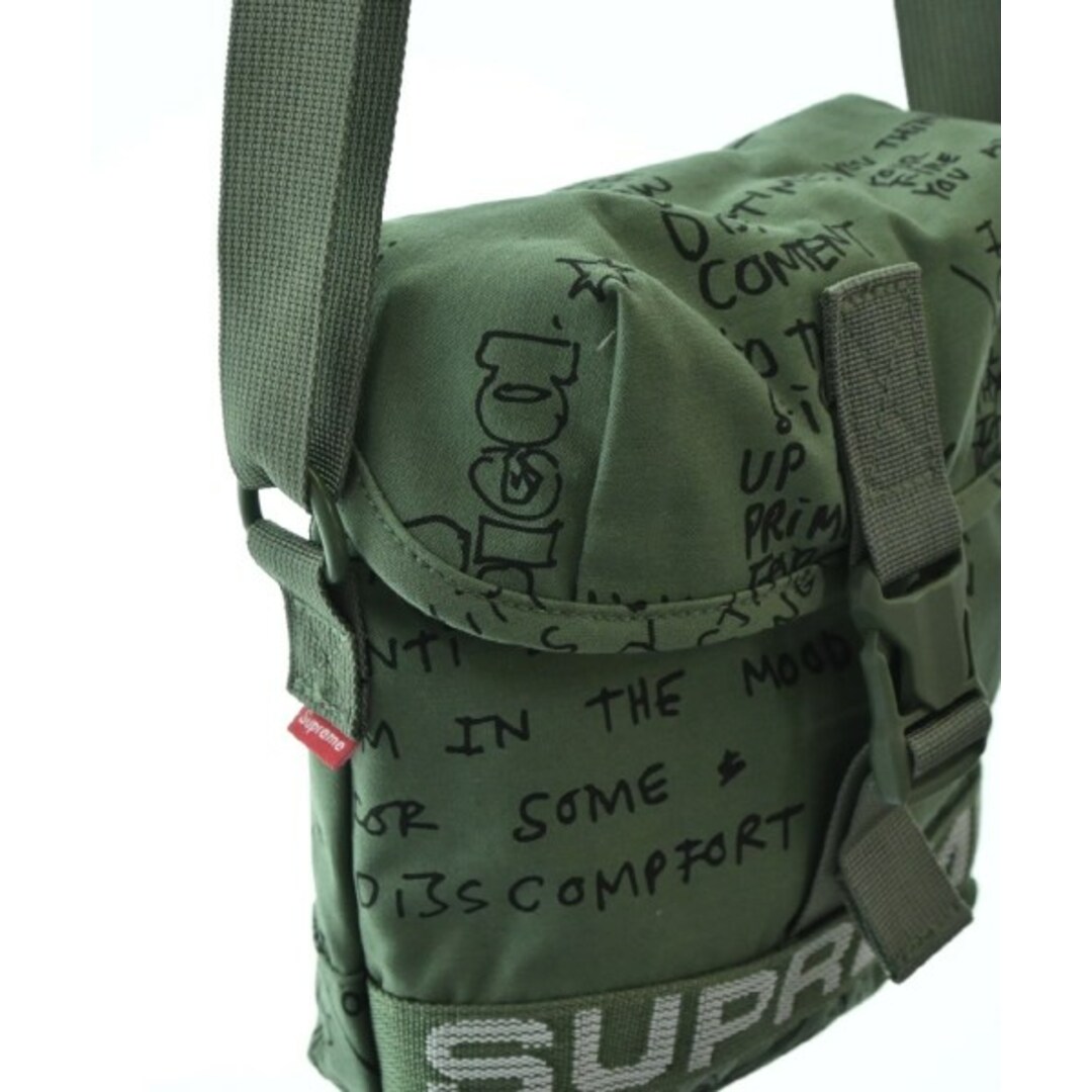 Supreme(シュプリーム)のSupreme シュプリーム ショルダーバッグ - カーキx黒(総柄) 【古着】【中古】 メンズのバッグ(ショルダーバッグ)の商品写真