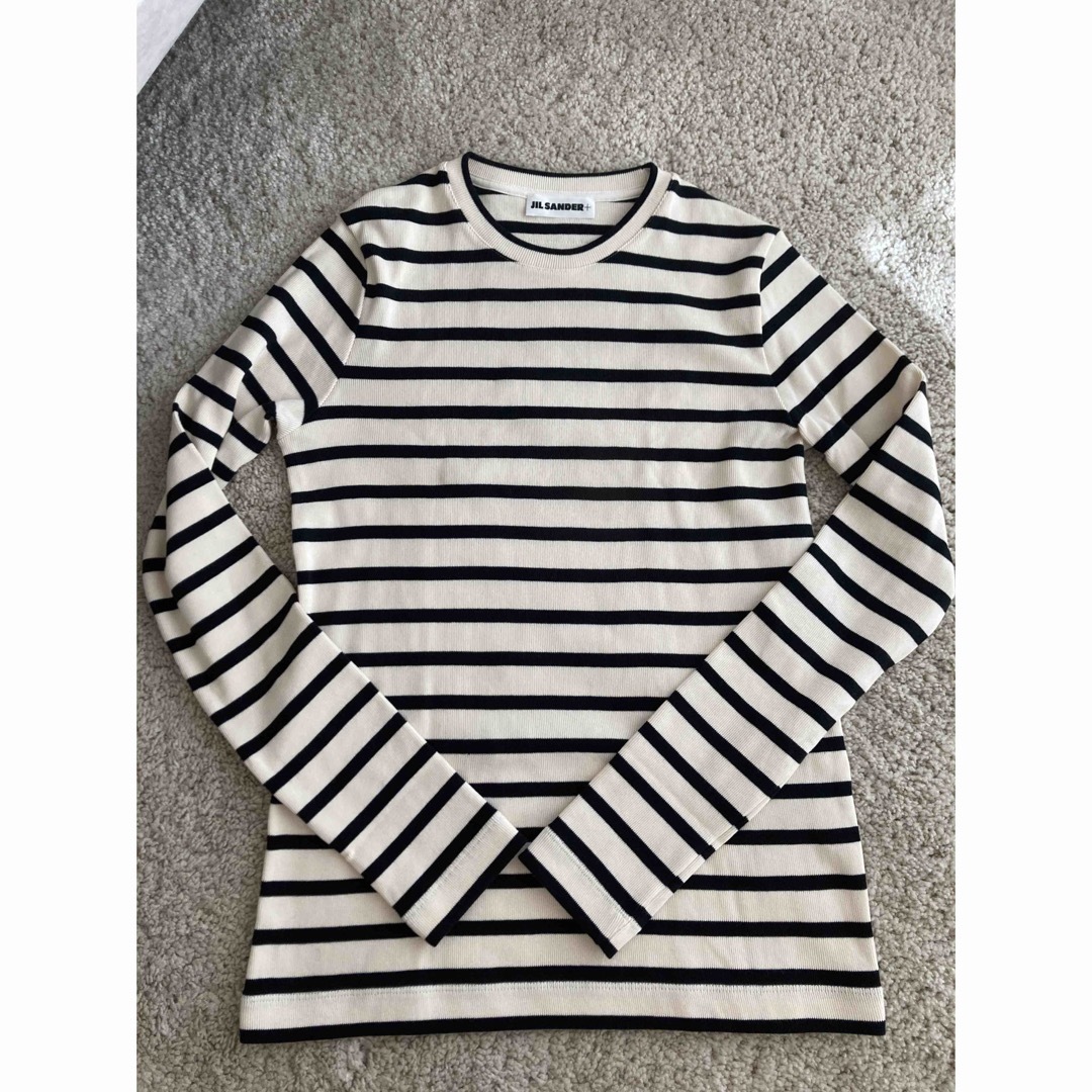 ◇未使用◇ JIL SANDER +ジルサンダー ボーダーTシャツ S 長袖 www