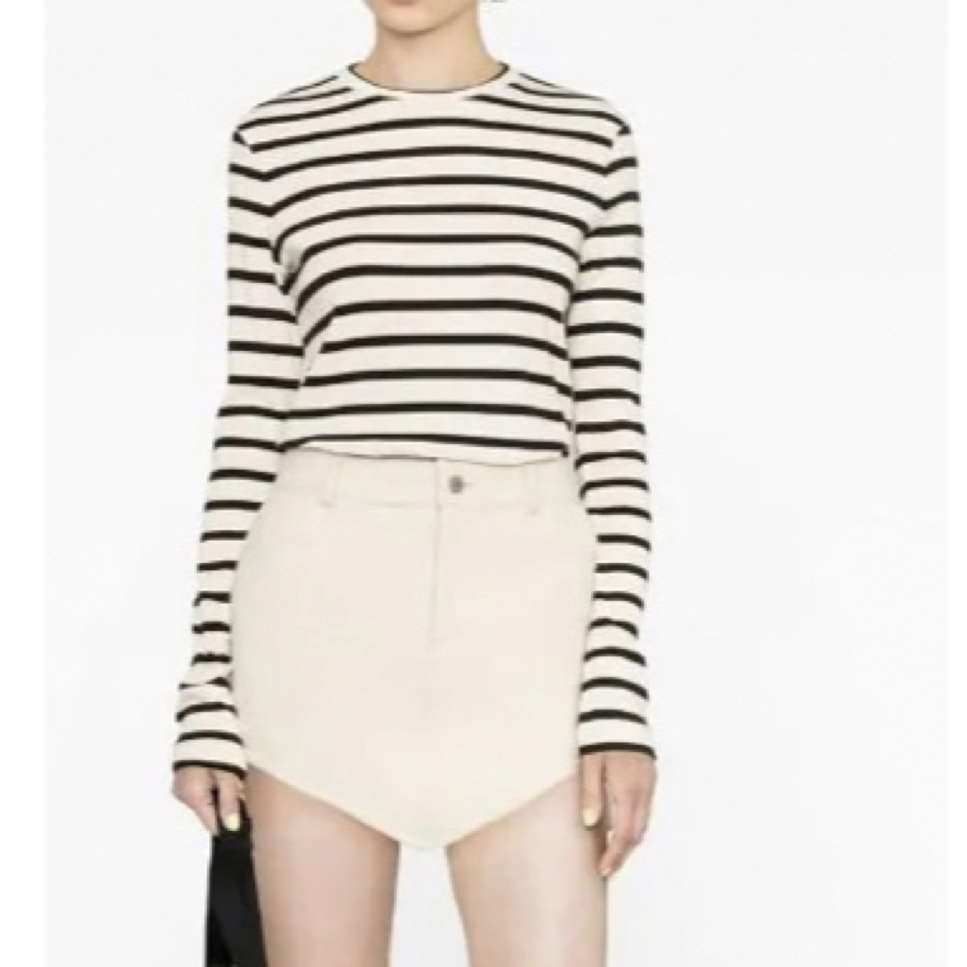 ◇未使用◇ JIL SANDER +ジルサンダー ボーダーTシャツ S 長袖 www