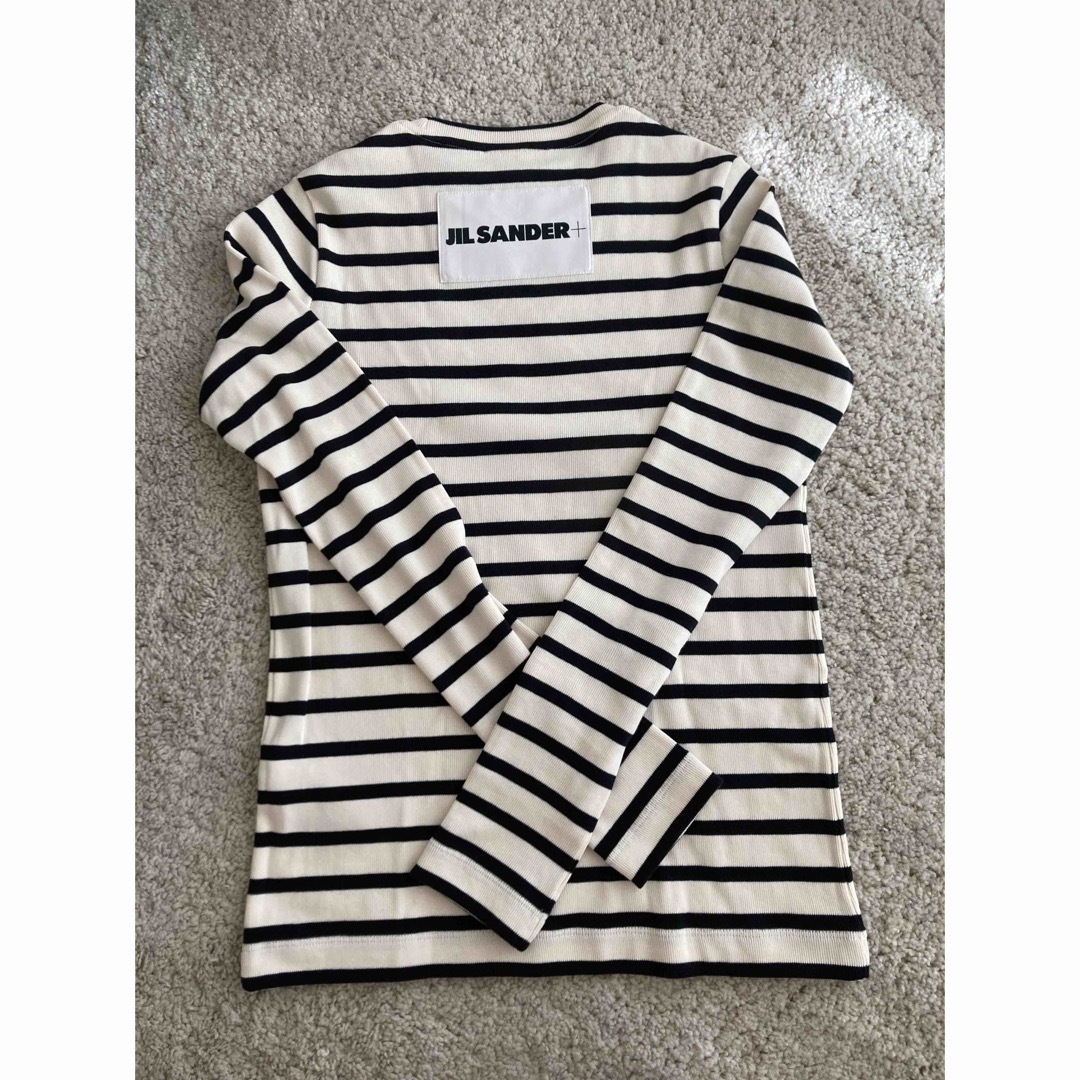 ◇未使用◇ JIL SANDER +ジルサンダー ボーダーTシャツ S 長袖 www