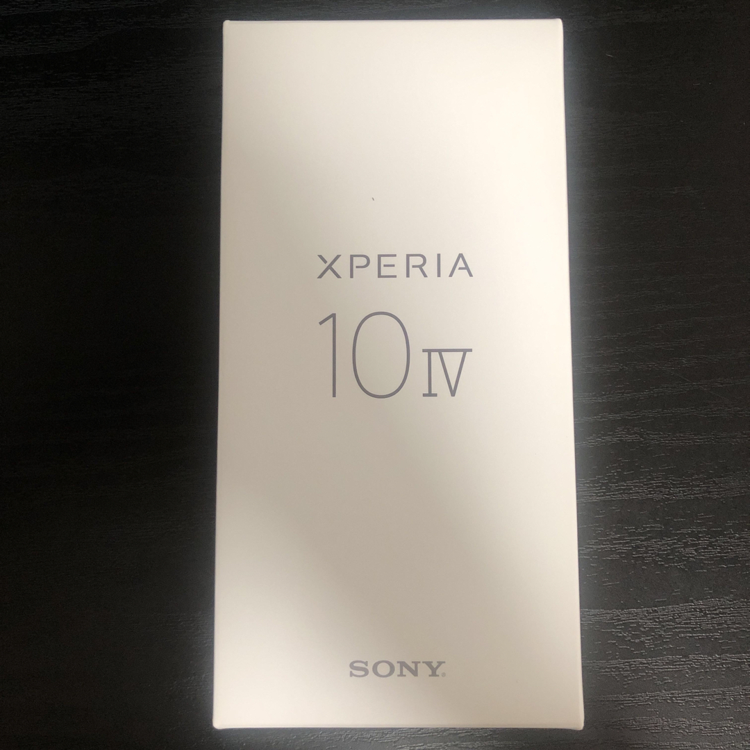 未開封新品】SONY Xperia 10 IV ホワイト 白 XQ-CC44-