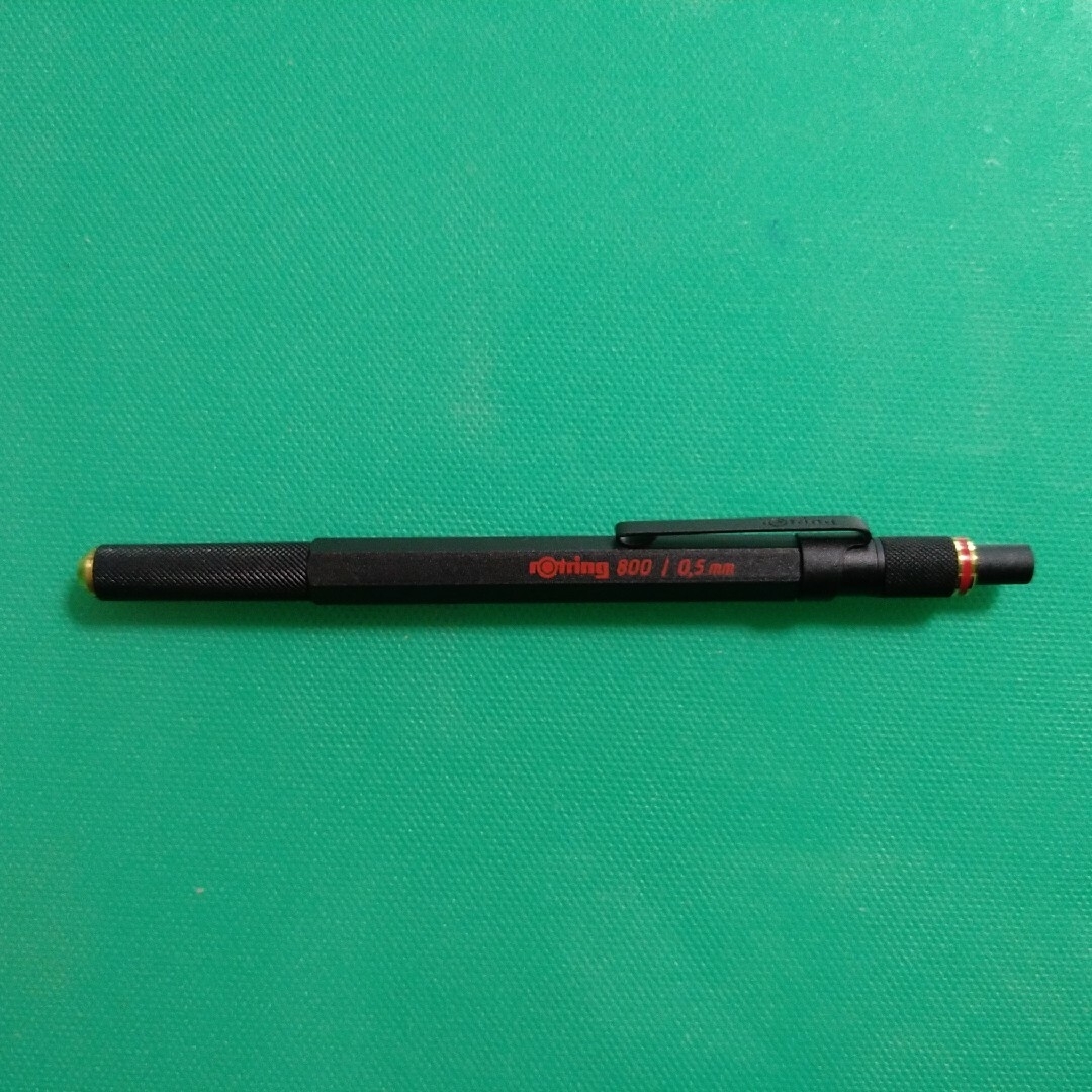 rotring(ロットリング)のロットリング800シリーズ シャープペンシル 0.5mm ブラック インテリア/住まい/日用品の文房具(ペン/マーカー)の商品写真