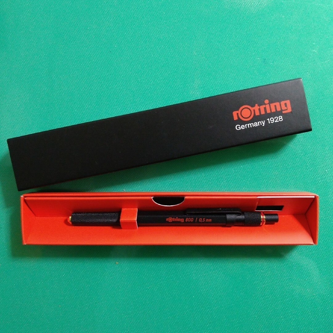 rotring(ロットリング)のロットリング800シリーズ シャープペンシル 0.5mm ブラック インテリア/住まい/日用品の文房具(ペン/マーカー)の商品写真