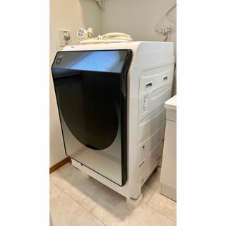 シャープ(SHARP)のシャープ　SHARP ドラム式洗濯乾燥機　ES-W113-SR(洗濯機)