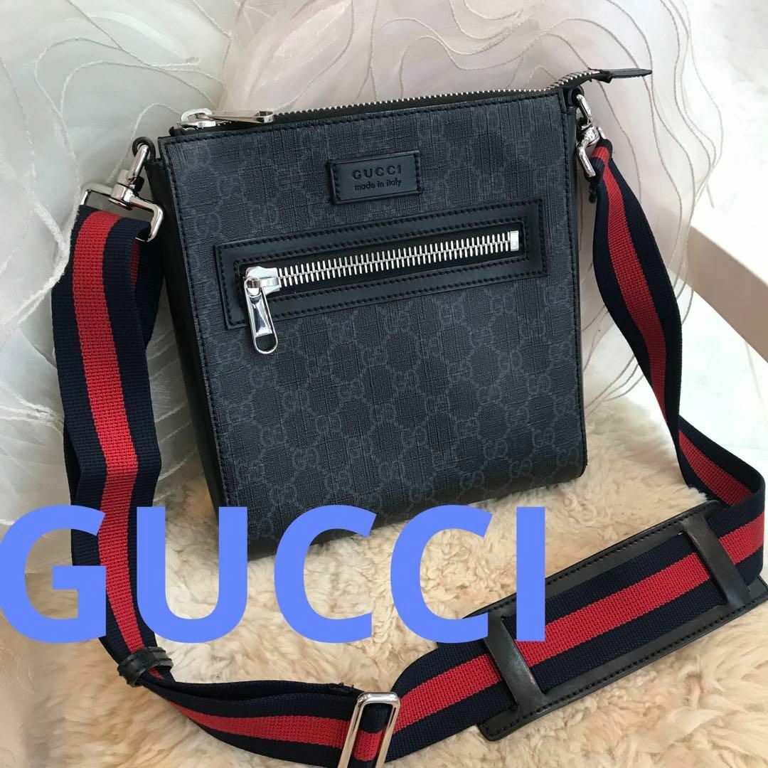 Gucci - ☆美品☆GUCCI GGスプリーム スモール メッセンジャーバッグ