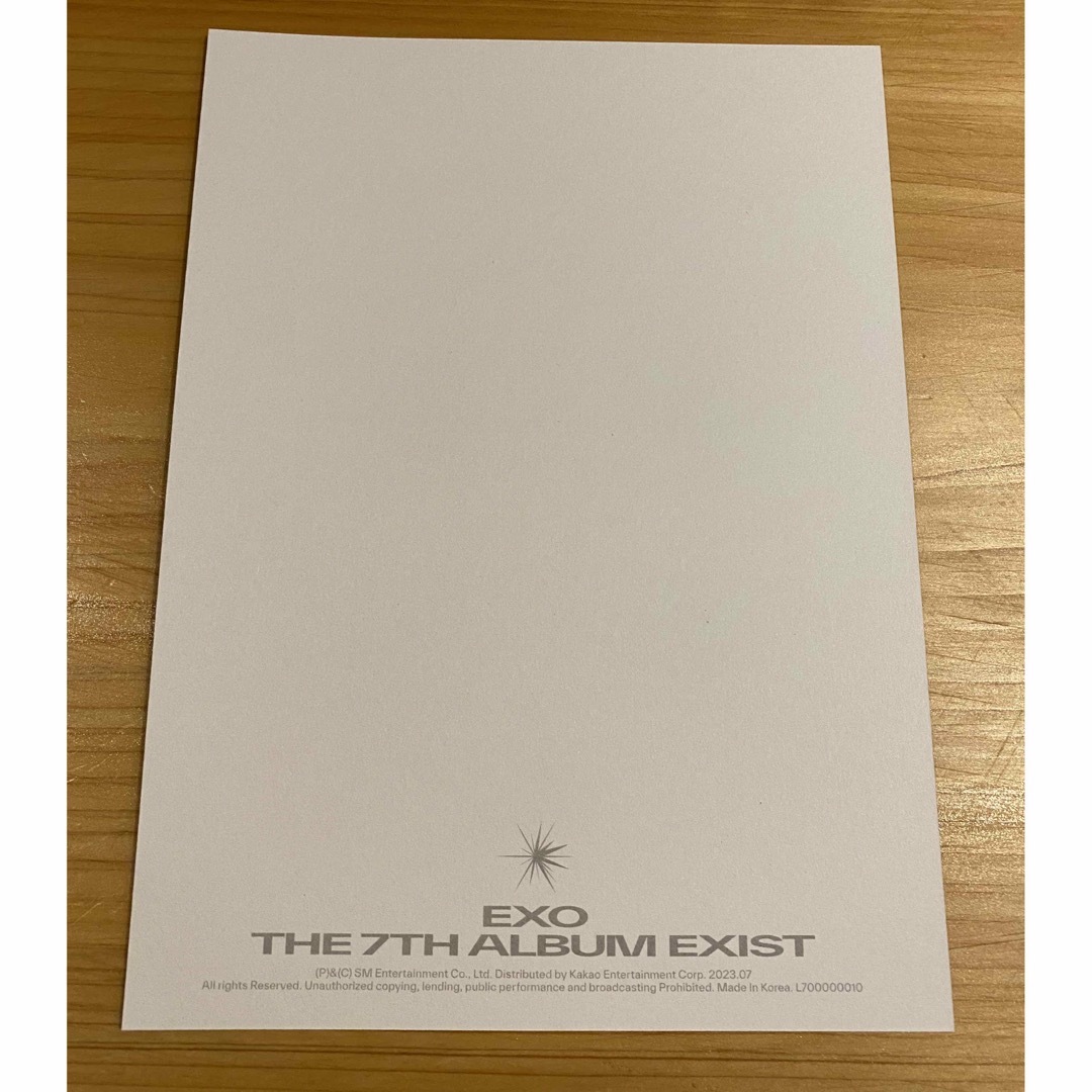 EXO(エクソ)のEXO EXIST スホ セット エンタメ/ホビーのタレントグッズ(アイドルグッズ)の商品写真