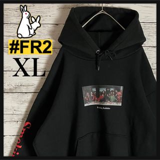 【即完売モデル】FR2 スウェット　撫子　バックプリント　デカロゴ　入手困難