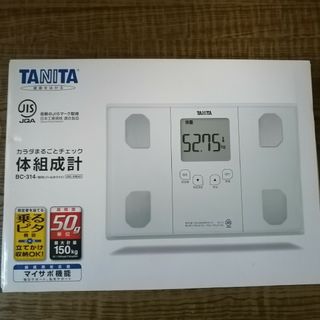 タニタ(TANITA)のTANITA タニタ　体重計　体組成計BC-314-WH(体重計/体脂肪計)