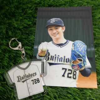 藤原丈一郎さん非売品キホルダ―&プロマイド⚾(アイドルグッズ)