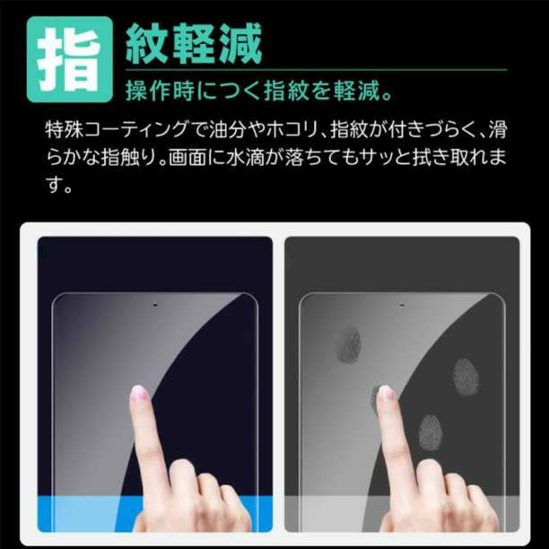 iPad 10.2in フィルム 強化ガラス 画面保護 液晶 シール Kの通販 by rina's shop｜ラクマ