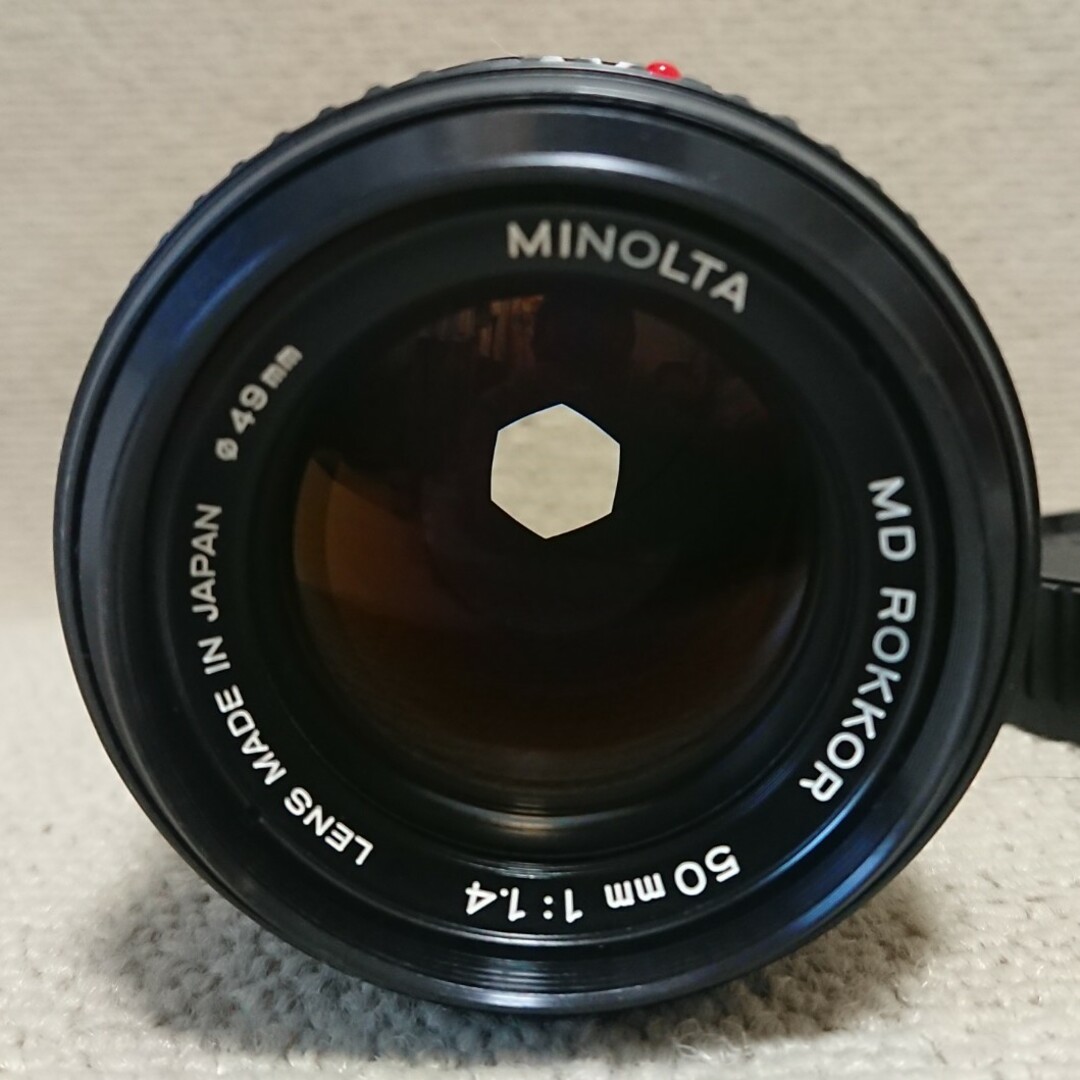 KONICA MINOLTA - 【銘玉】ミノルタ MD ROKKOR 50mm 1:1.4 KONICA MINOLTA - 【銘玉】ミノルタ MD ROKKOR 50mm 1:1.4