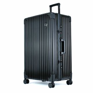 色: ブラック】TRUNKTRAVEL スーツケース キャリーバッグ Lサイズの ...