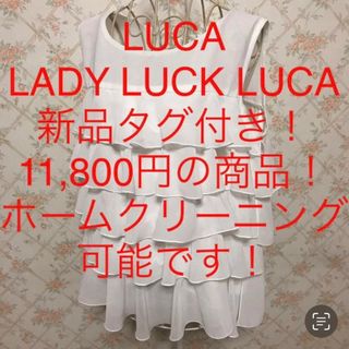 ルカレディラックルカ(LUCA/LADY LUCK LUCA)の★LUCA/LADY LUCK LUCA/ルカ★新品タグ付き★カットソーF(カットソー(半袖/袖なし))