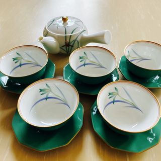 コウランシャ(香蘭社)の香蘭社 ／ 急須、湯呑み茶碗⑤   茶たく⑤(食器)