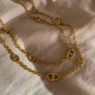 ●stainless アンカーnecklace G●金属アレルギー対応(ネックレス)