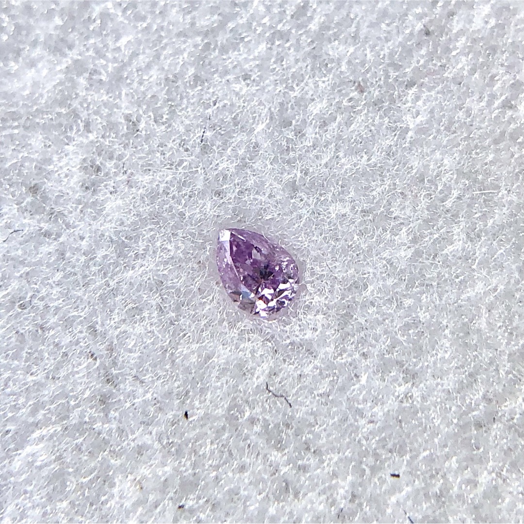 【ma様専用】fancy intense pink purple 0.032ct ハンドメイドの素材/材料(各種パーツ)の商品写真