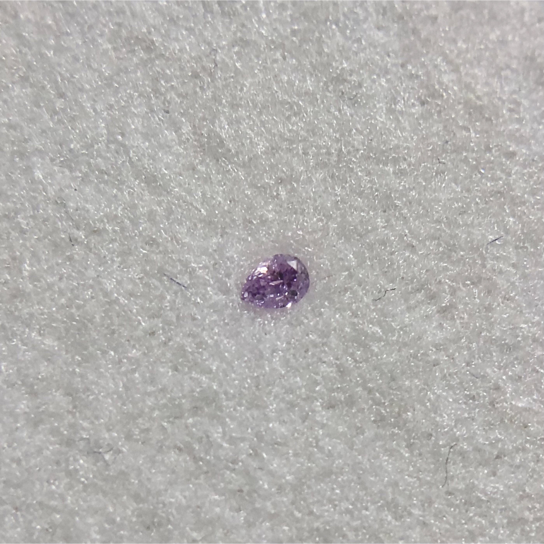 【ma様専用】fancy intense pink purple 0.032ct ハンドメイドの素材/材料(各種パーツ)の商品写真