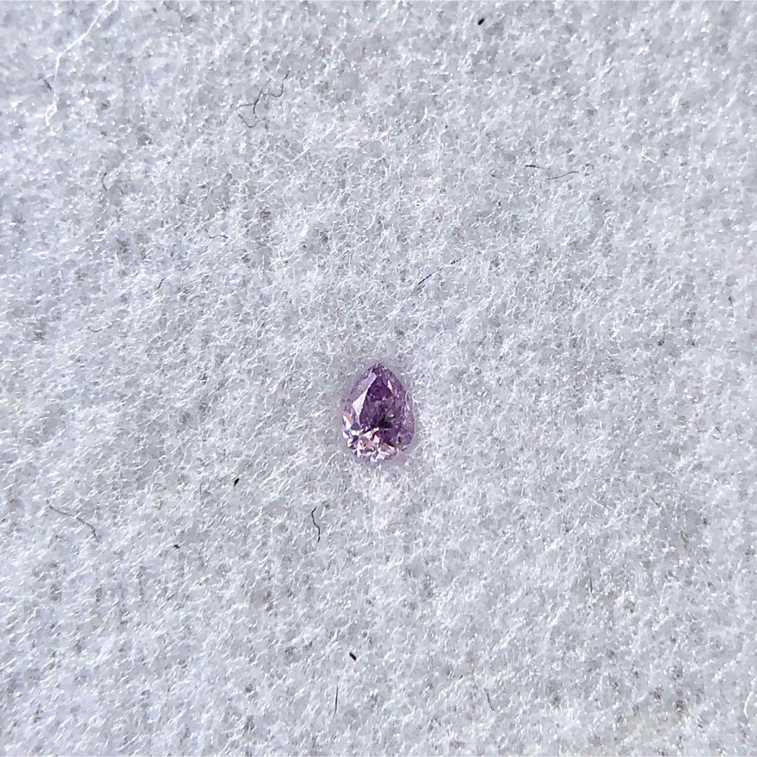 【ma様専用】fancy intense pink purple 0.032ct ハンドメイドの素材/材料(各種パーツ)の商品写真