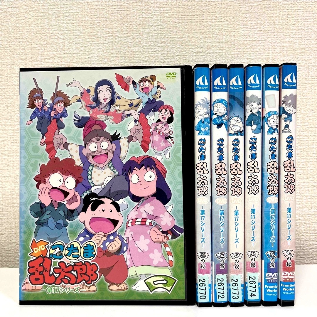 忍たま乱太郎 DVD 第17シリーズ 全7巻セット DVD-BOX
