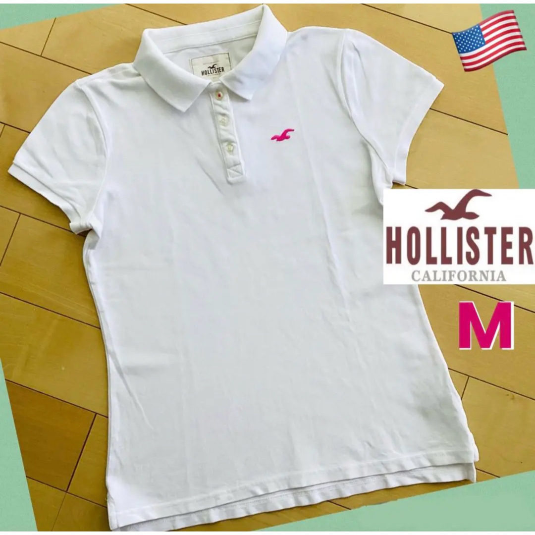 Hollister ホリスター ポロシャツ レディース M - ポロシャツ