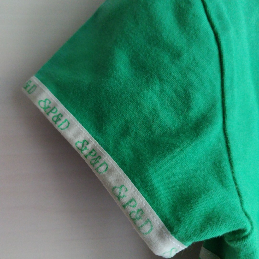 &byP&D(アンドバイピーアンドディー)のピンキーアンドダイアン  by ＆ P＆D  38   半袖  S 緑 グリーン レディースのトップス(Tシャツ(半袖/袖なし))の商品写真
