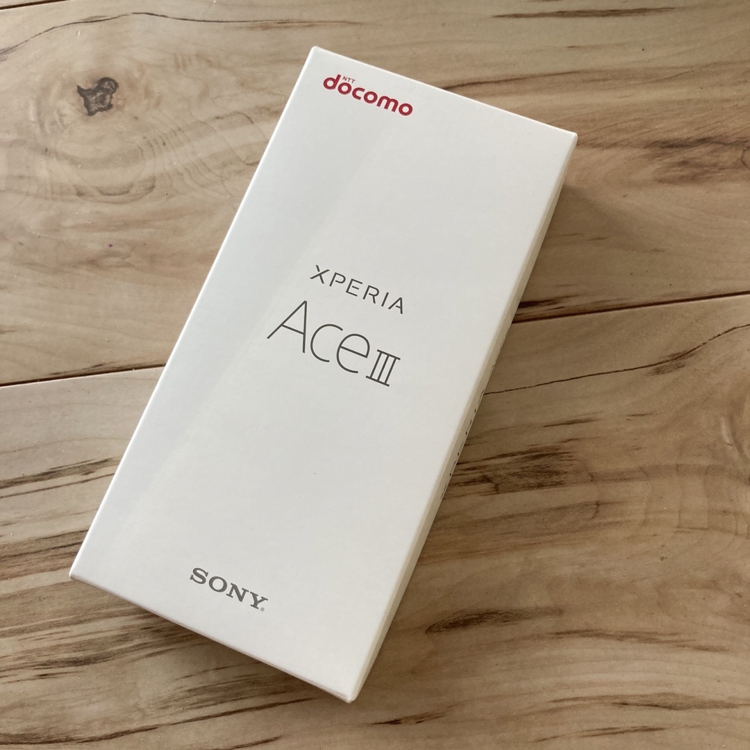 Xperia ace III 新品　Black スマホ/家電/カメラのスマートフォン/携帯電話(スマートフォン本体)の商品写真