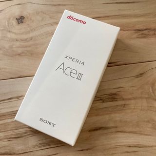 Xperia ace III 新品　Black(スマートフォン本体)