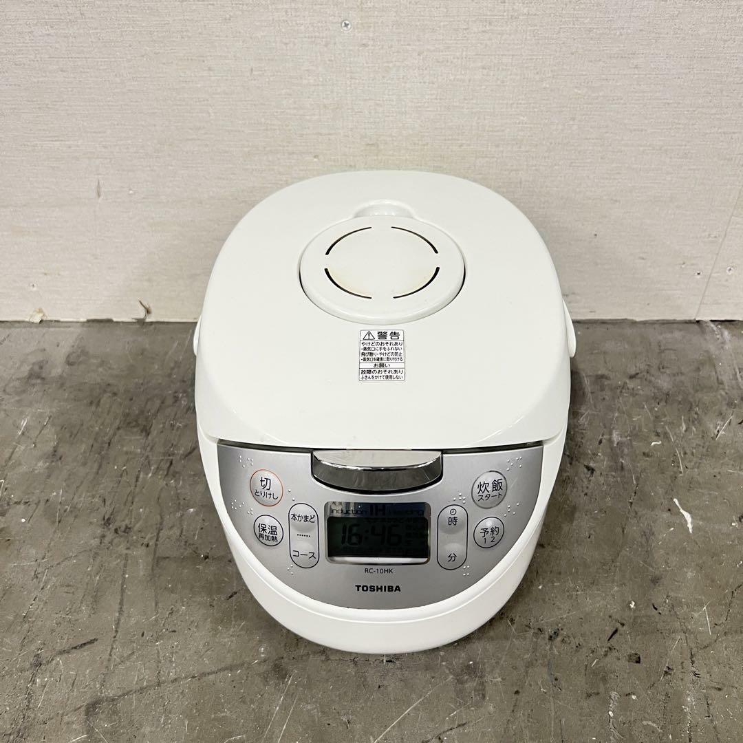 13573 IHジャー炊飯器 TOSHIBA RC-10HK2017年製5.5合